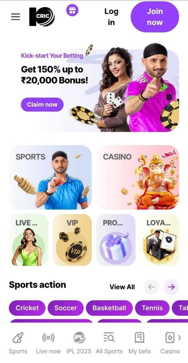 Step-by-Step Guide to 10CRIC Registration  