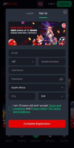 Step-by-Step Guide to 31 Bets Registration