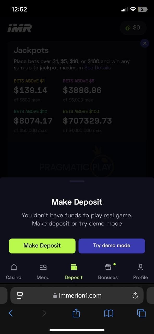 Tap your profile icon