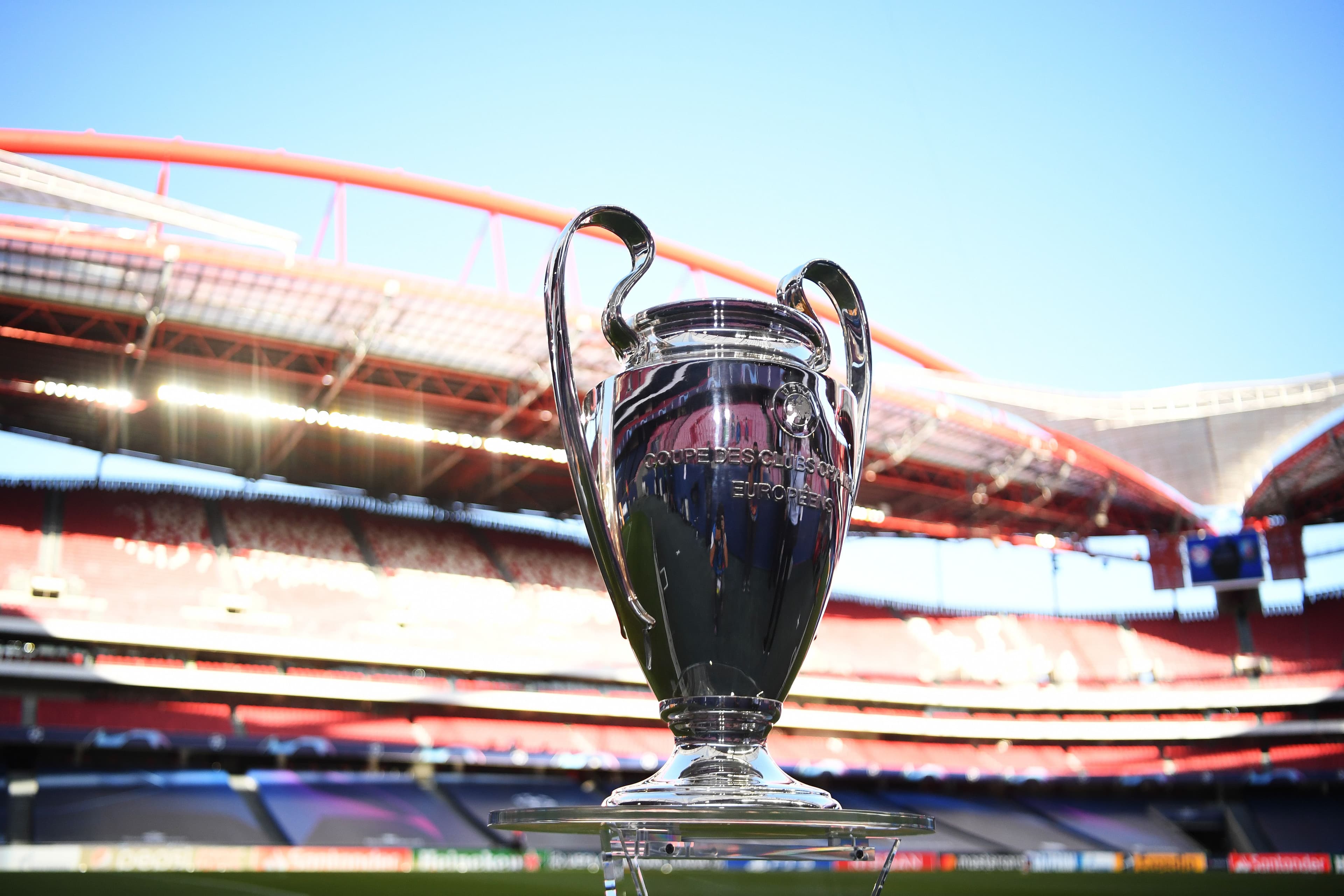 The UEFA Champions League Trophy