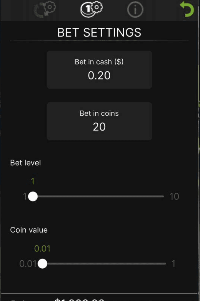 Try the demo version or deposit real cash