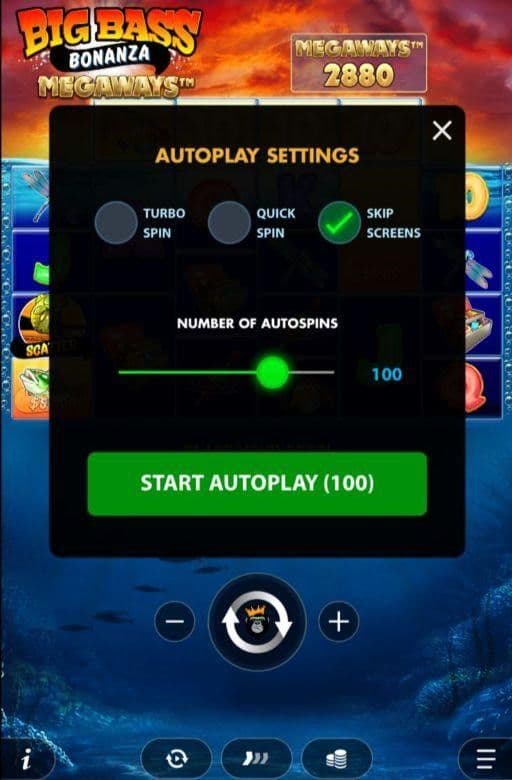 Use the autoplay option to play hands-free 