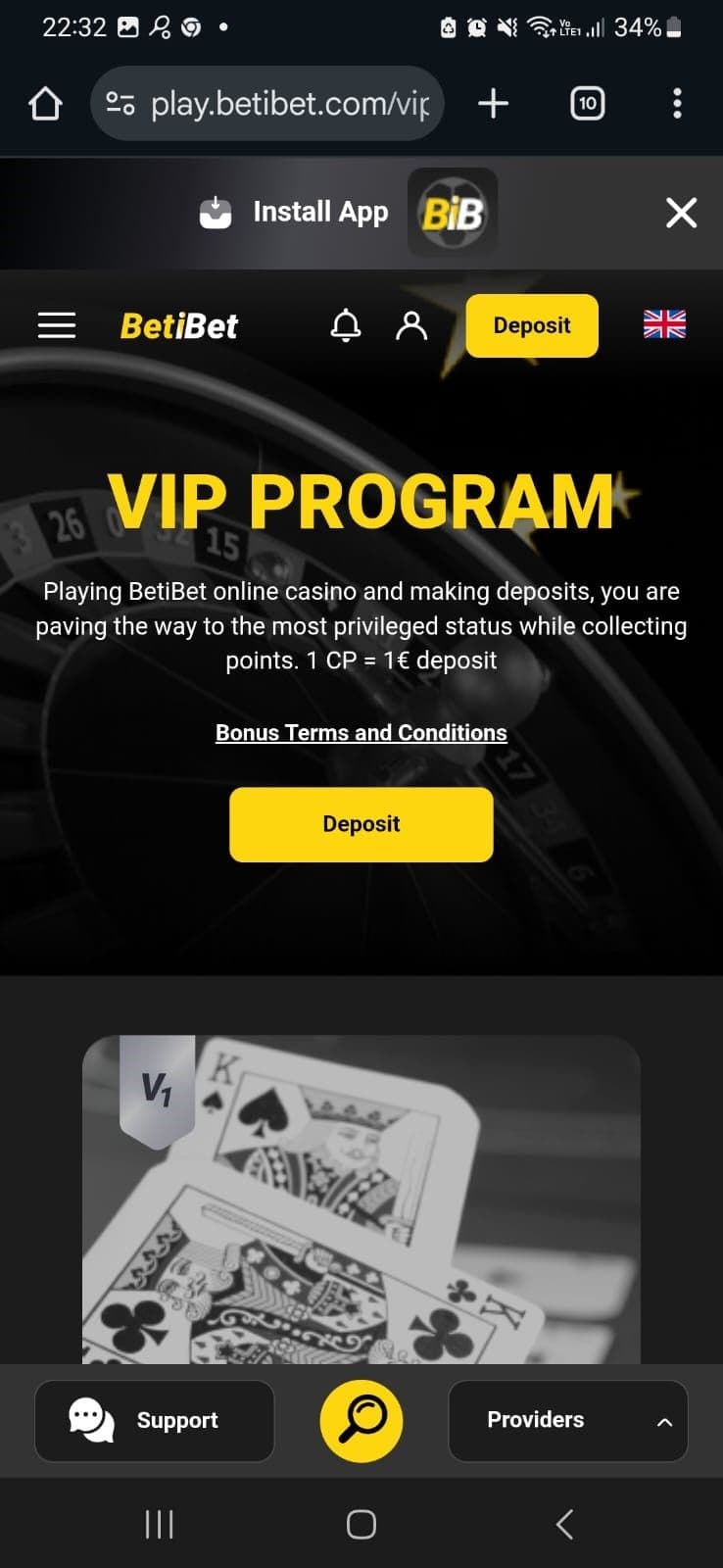 VIP Program & Exclusive Rewards from Betibet