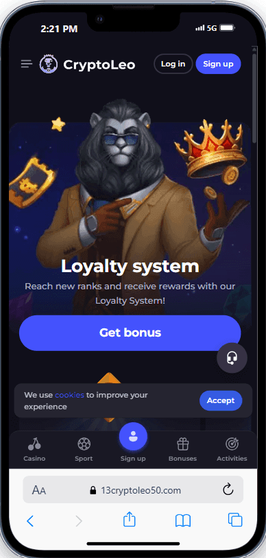 VIP & Loyalty Rewards Cryptoleo