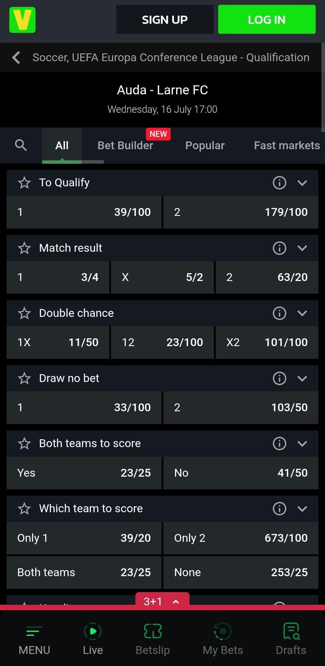 Velobet Sports Betting Review