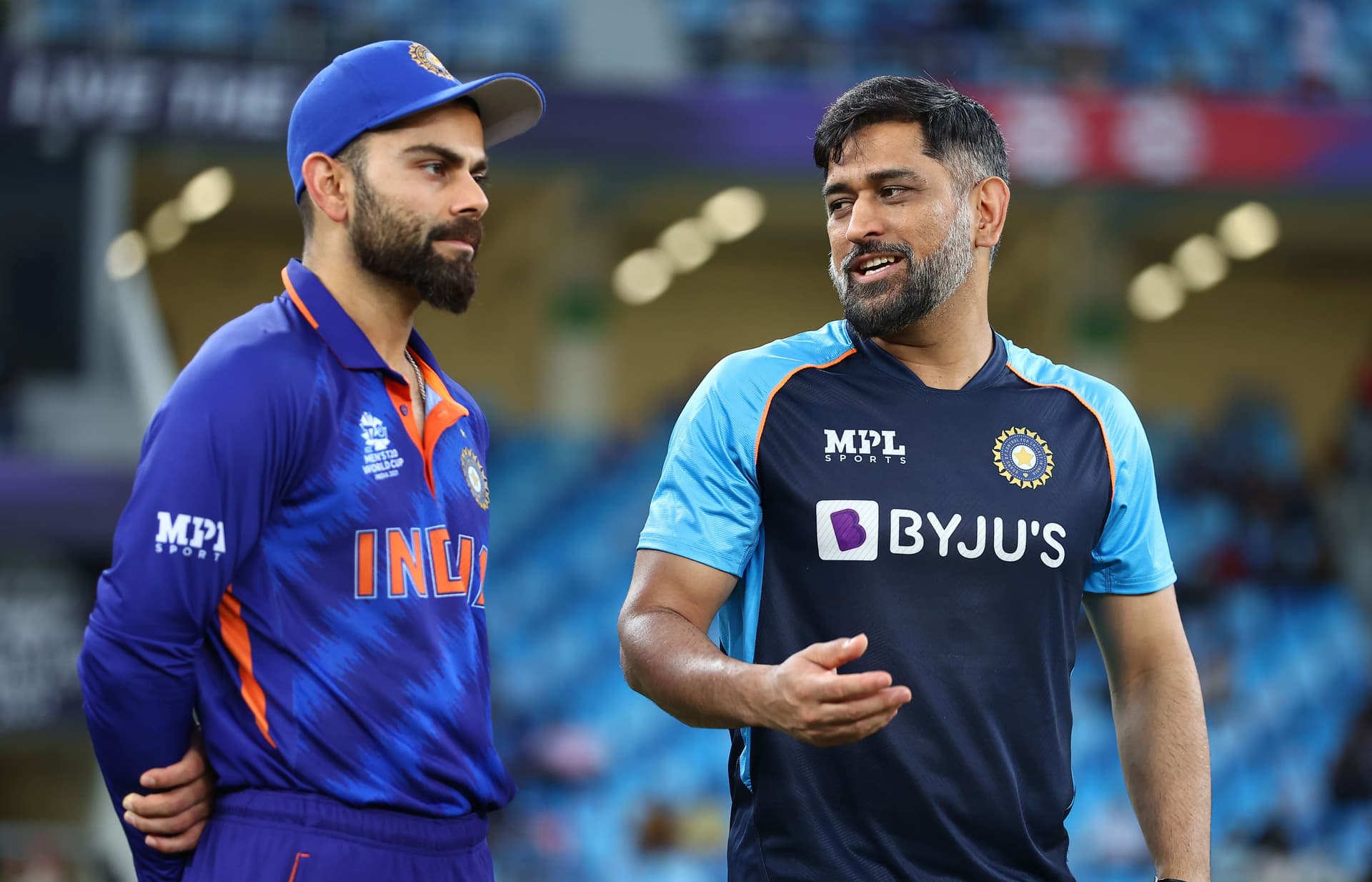 Virat Kohli and MS Dhoni
