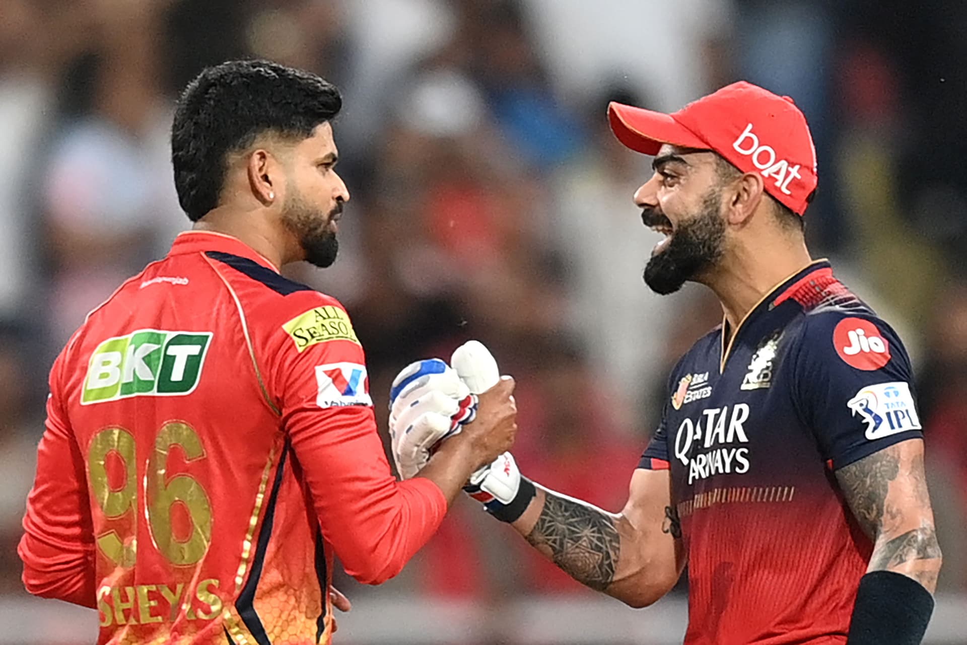 Virat Kohli and Shreyas Iyer