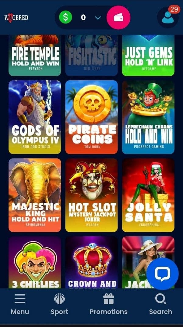 Wagered Casino Slots 