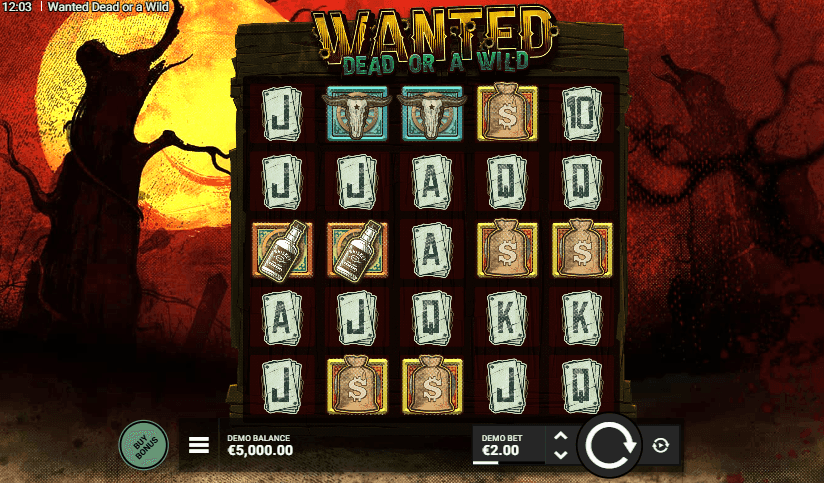 Wanted Dead or a Wild Slot Review