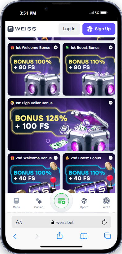 Weiss Casino Sports 