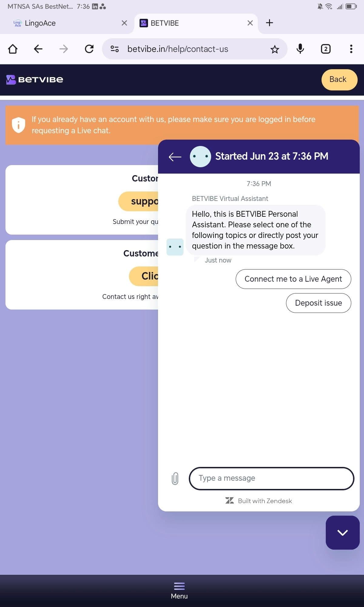 What Issues Can Support Help With