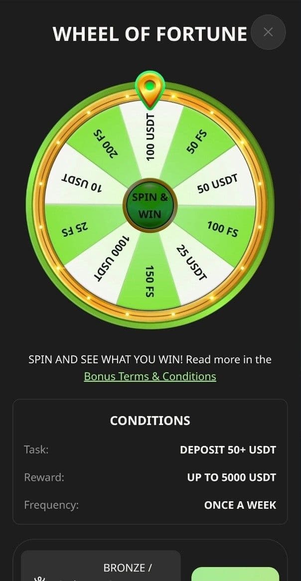 Willbet Free Spin Bonus