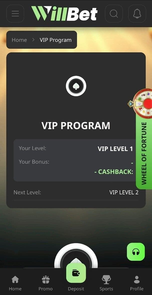 Willbet VIP Club & Loyalty Program