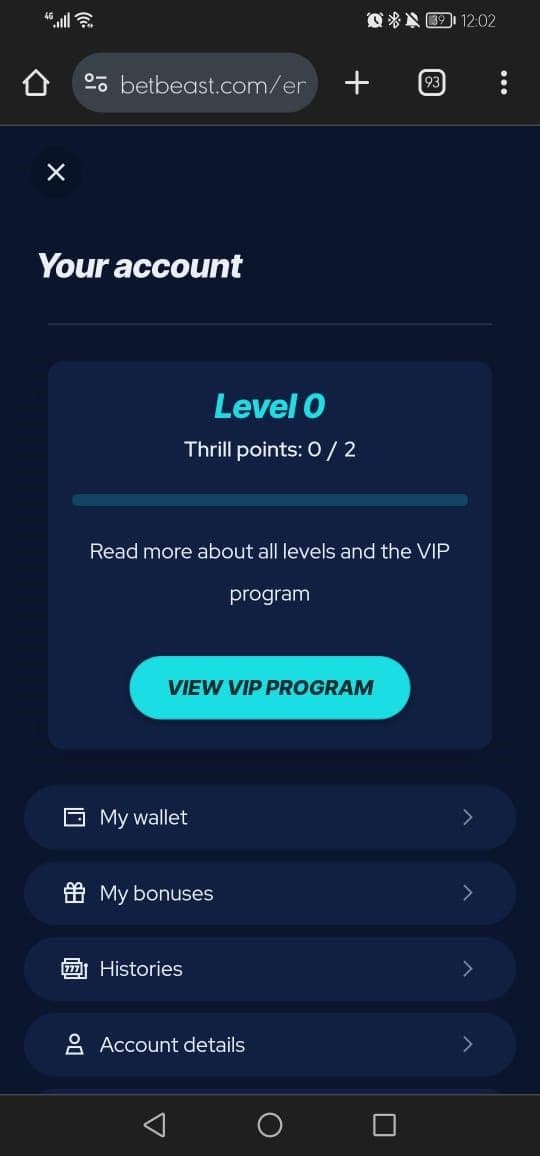 BetBeast Money Withdrawal Guide