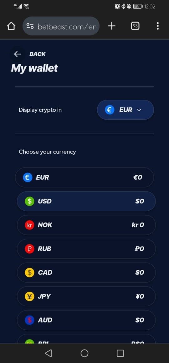 BetBeast Money Withdrawal Guide