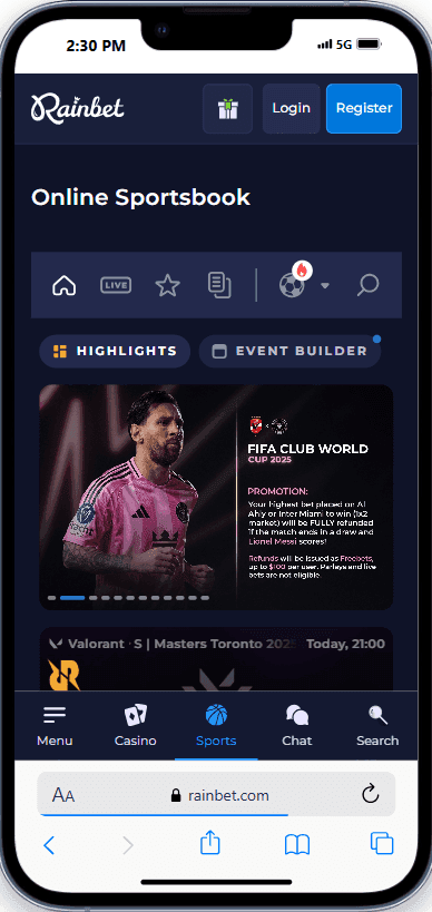 Withdraw from Rainbet 