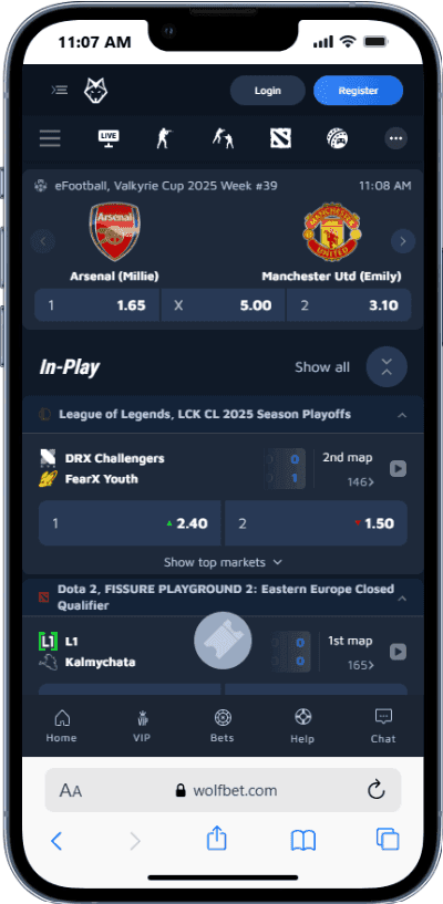 Wolfbet Esports Betting Review 