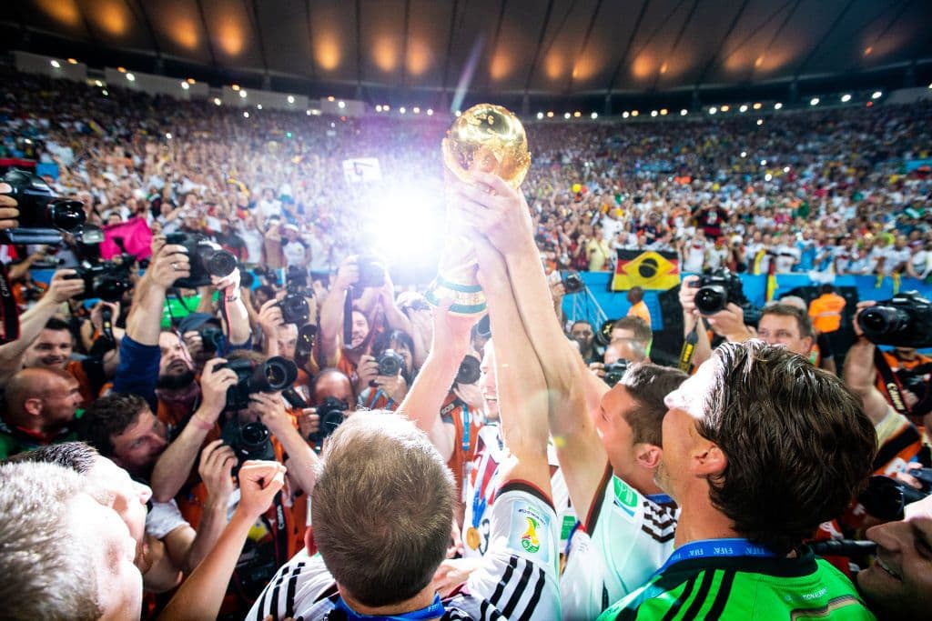 Lifting the Trophy: Champions of the 2014 World Cup