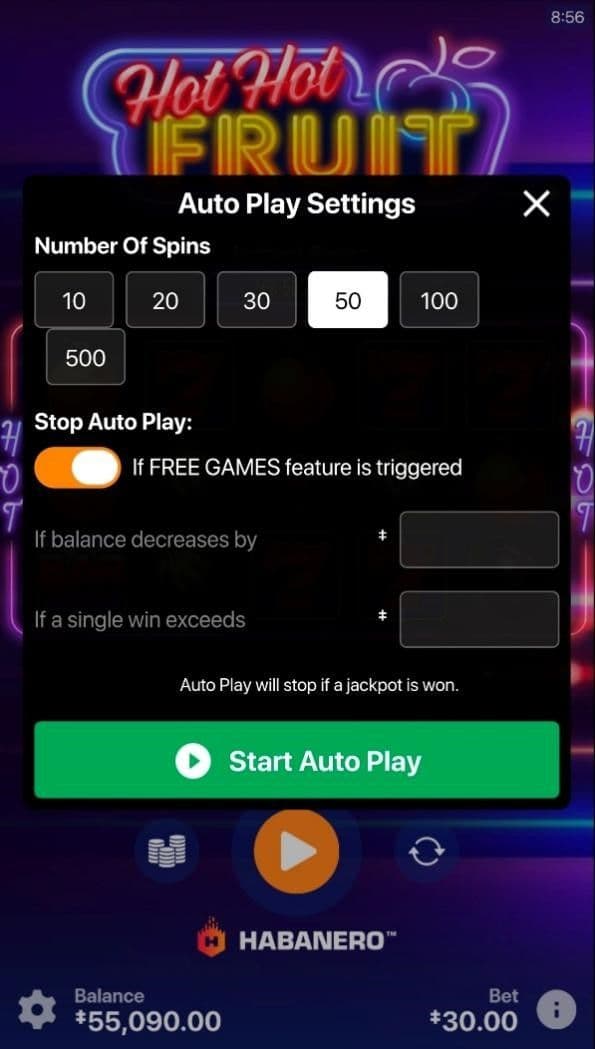 You can find Hot to Burn in the slots section