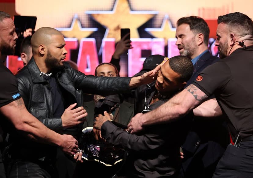 Eubank Jr v Benn Press Conference