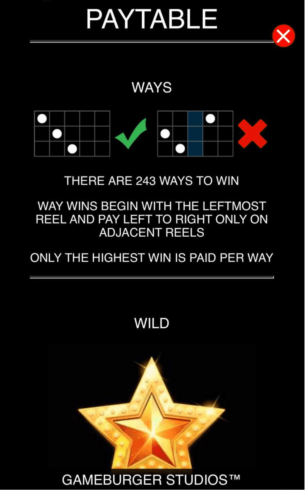 hyper star Reels, Rows, Paylines.png