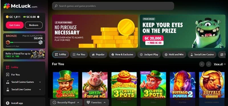 McLuck Casino Customer Service & Support