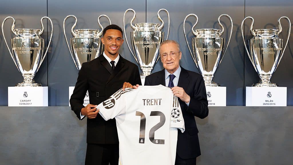 Real Madrid Unveil New Signing Trent Alexander-Arnold