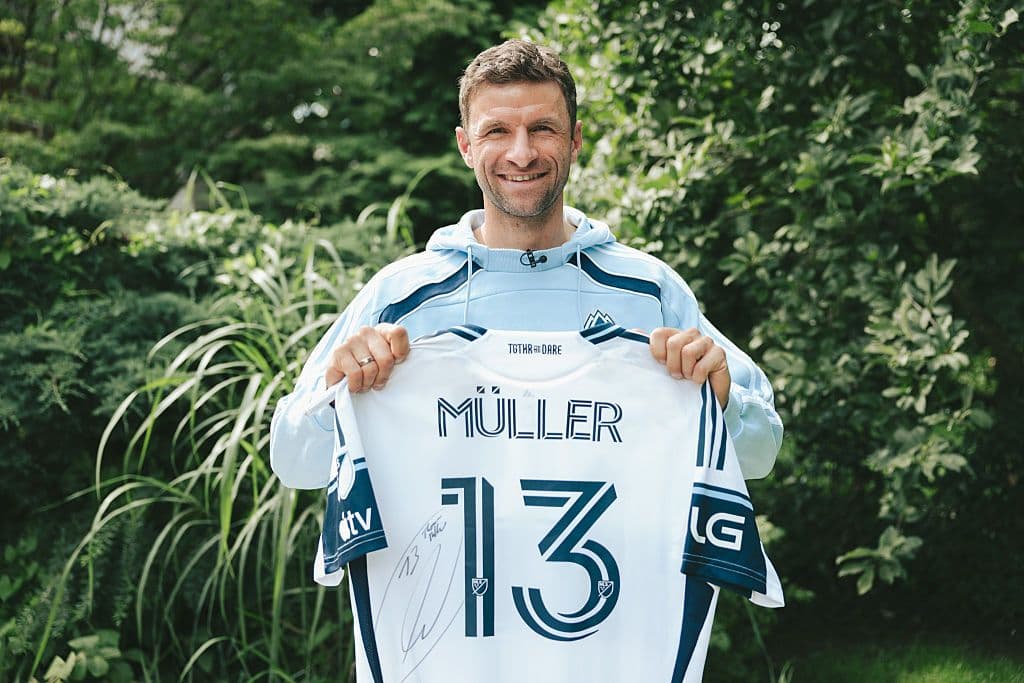 Vancouver Whitecaps Unveil Thomas Muller