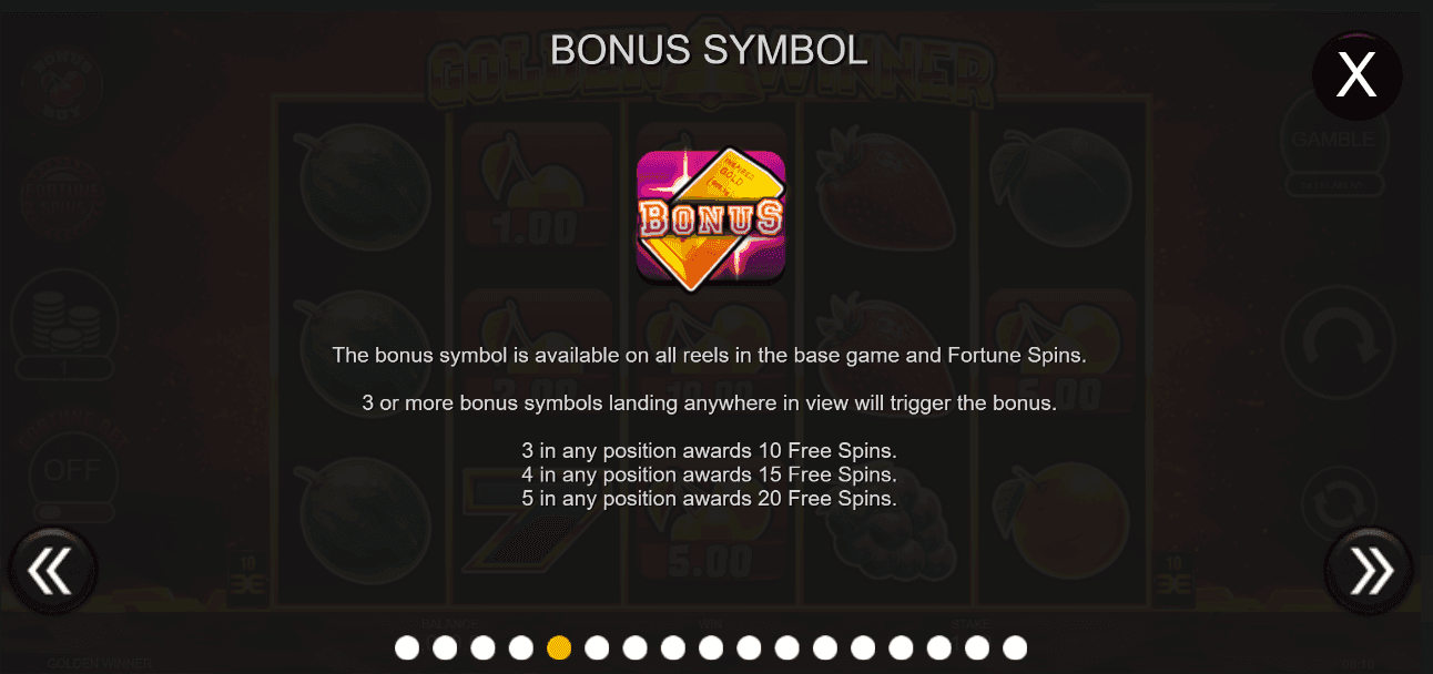 we look at the game’s bonuses as well