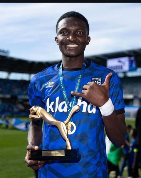 17-year-old Nigerian dubbed man with world's greatest throw-in