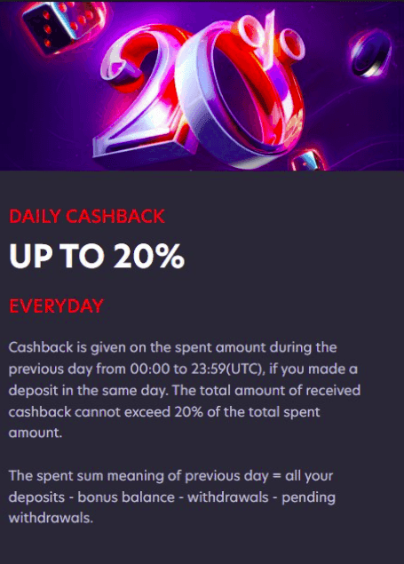 1Red Daily Cashback