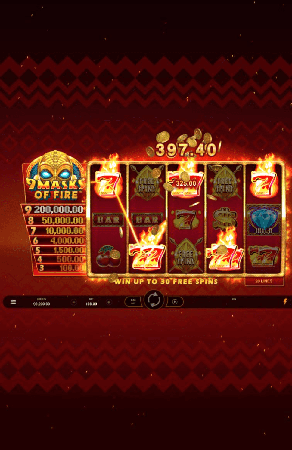 9 Masks of Fire Slot Review.png