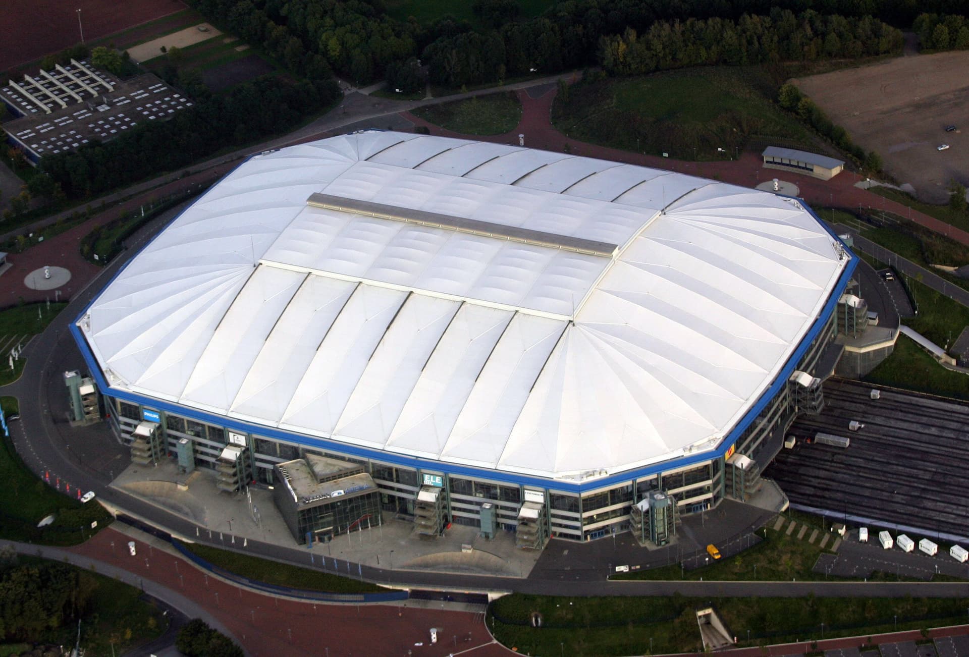 A general view of the Veltins Arena