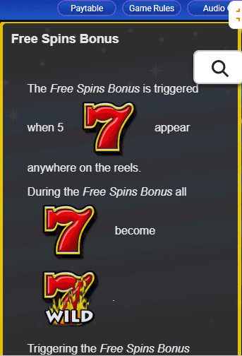 Always check the paytable and payouts