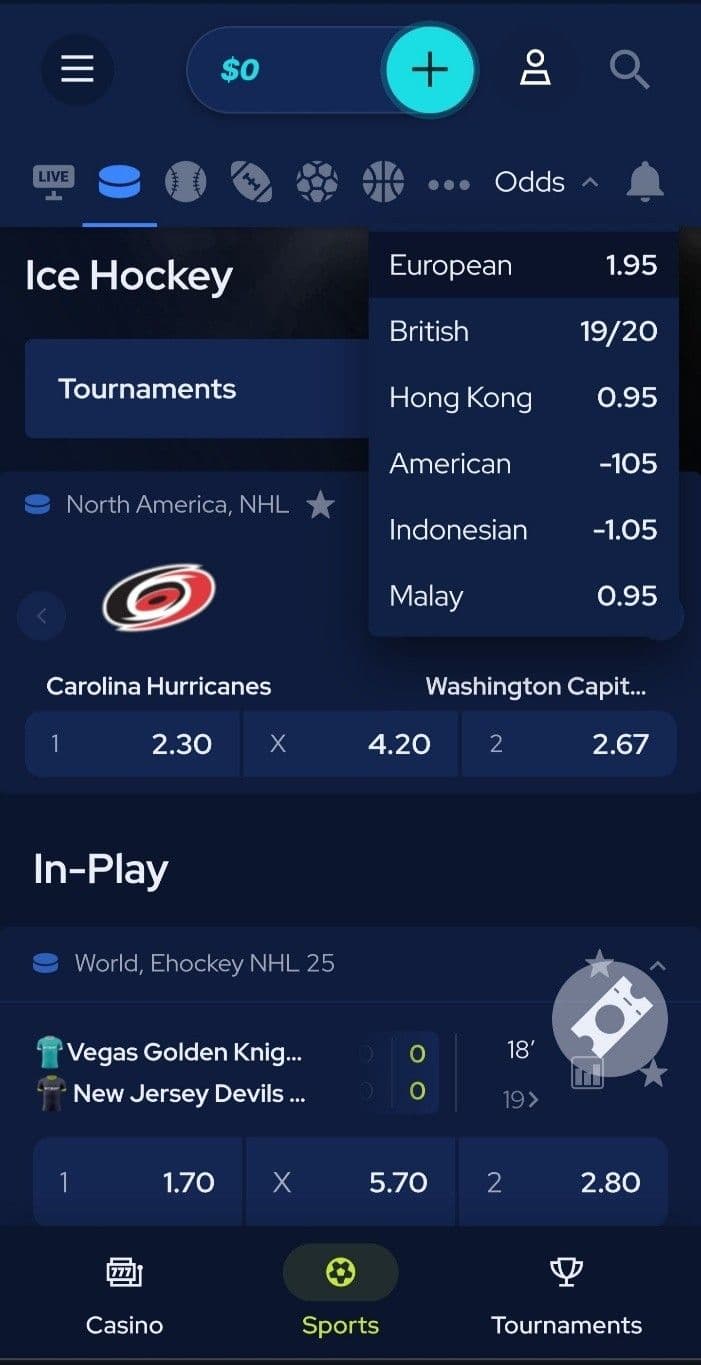 BetBeast Mobile Experience