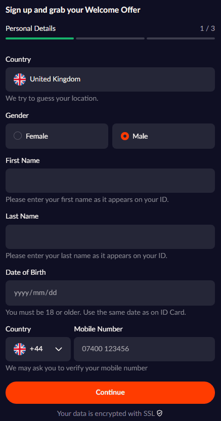 Sign Up and Grab your Offer on Betano