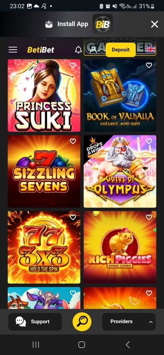 Betibet Casino Review