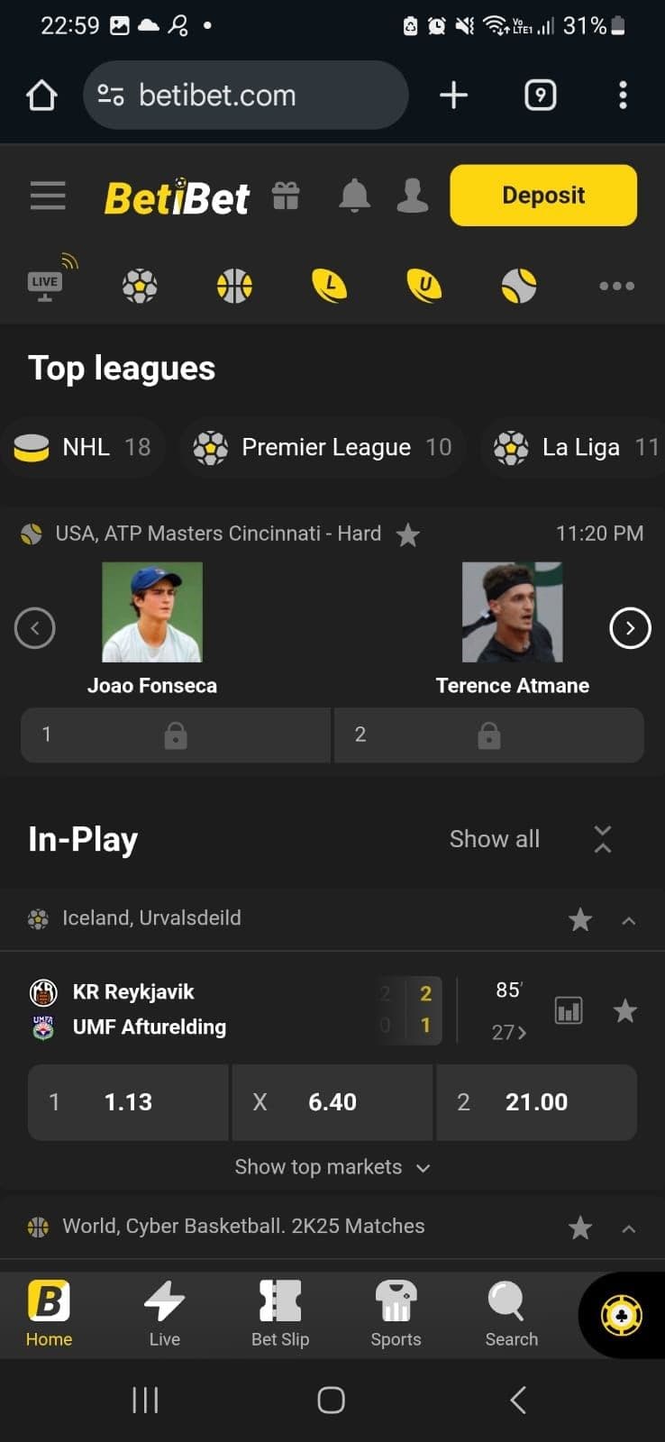 Betibet Sports Betting Review