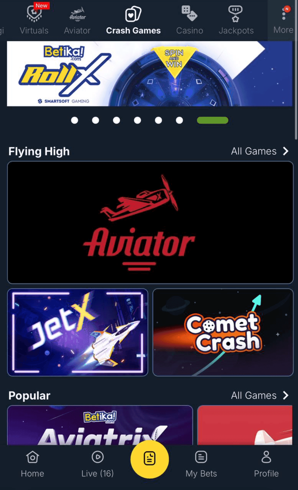 Betika Aviator Login Guide