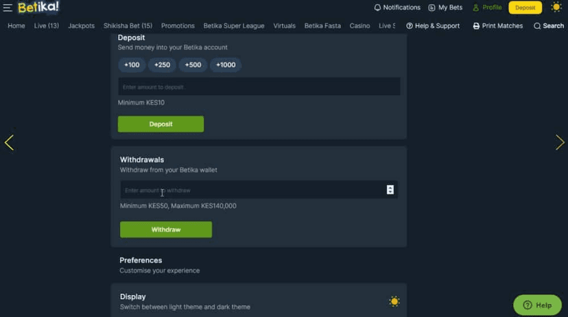 Betika Deposits Guide - Payment Methods for 2025