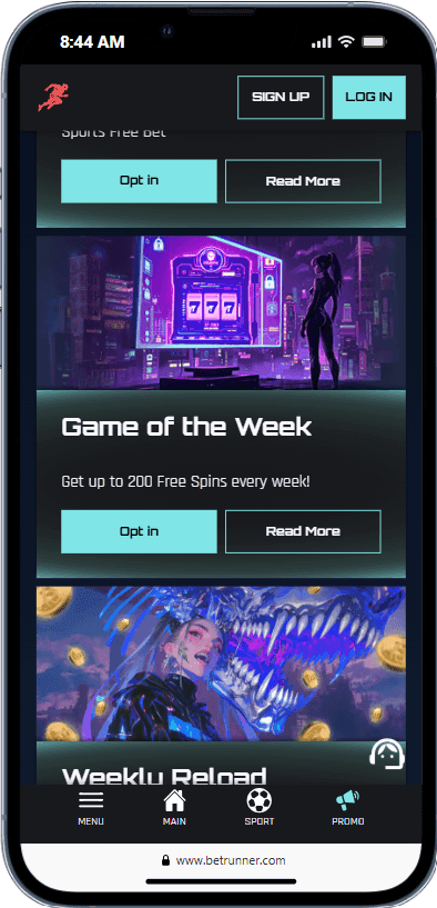 Betrunner Game of the Week Offer