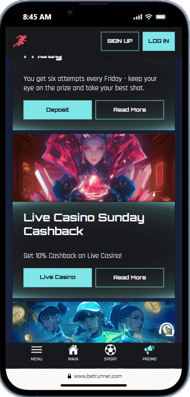 Betrunner Live Casino Sunday Cashback Offer.png