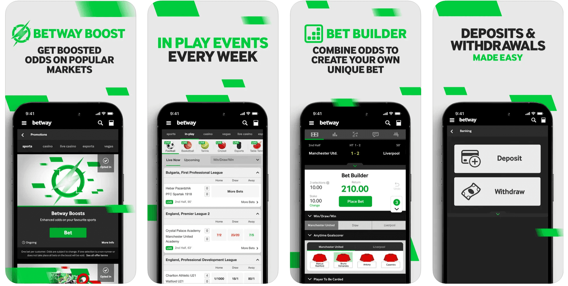 Betway Mobile Experience