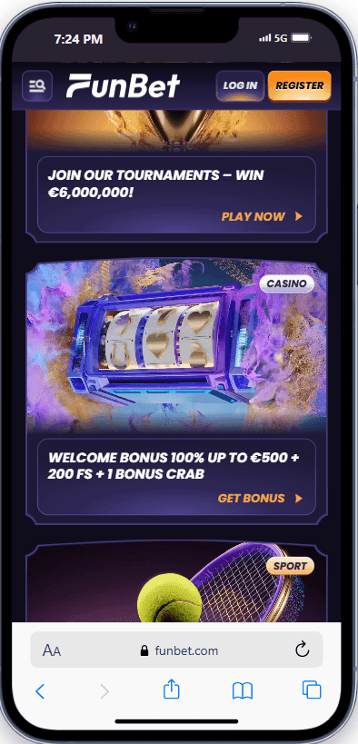 Casino Welcome Bonus funbet.png