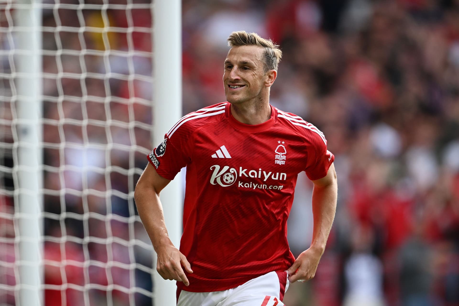 Chris Wood of Nottingham Forest celebrates scoring his team's first goal.jpg