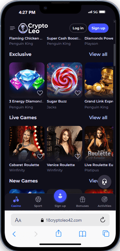 Cryptoleo Casino Review