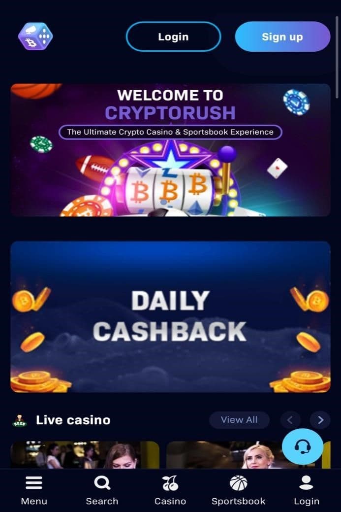 Cryptorush User Experience & Interface Design