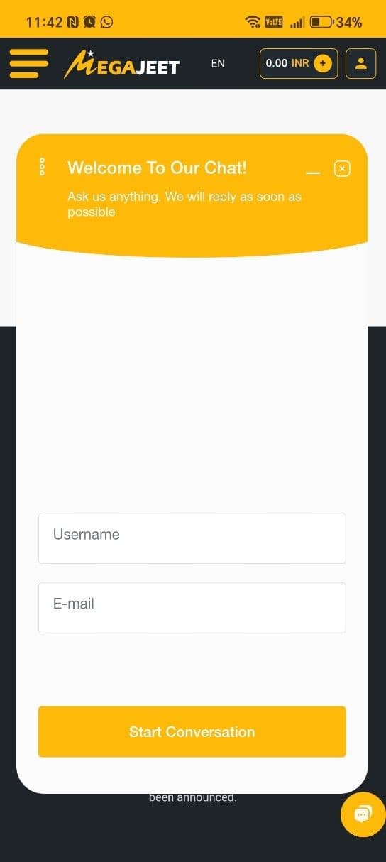 Customer Support Megajeet