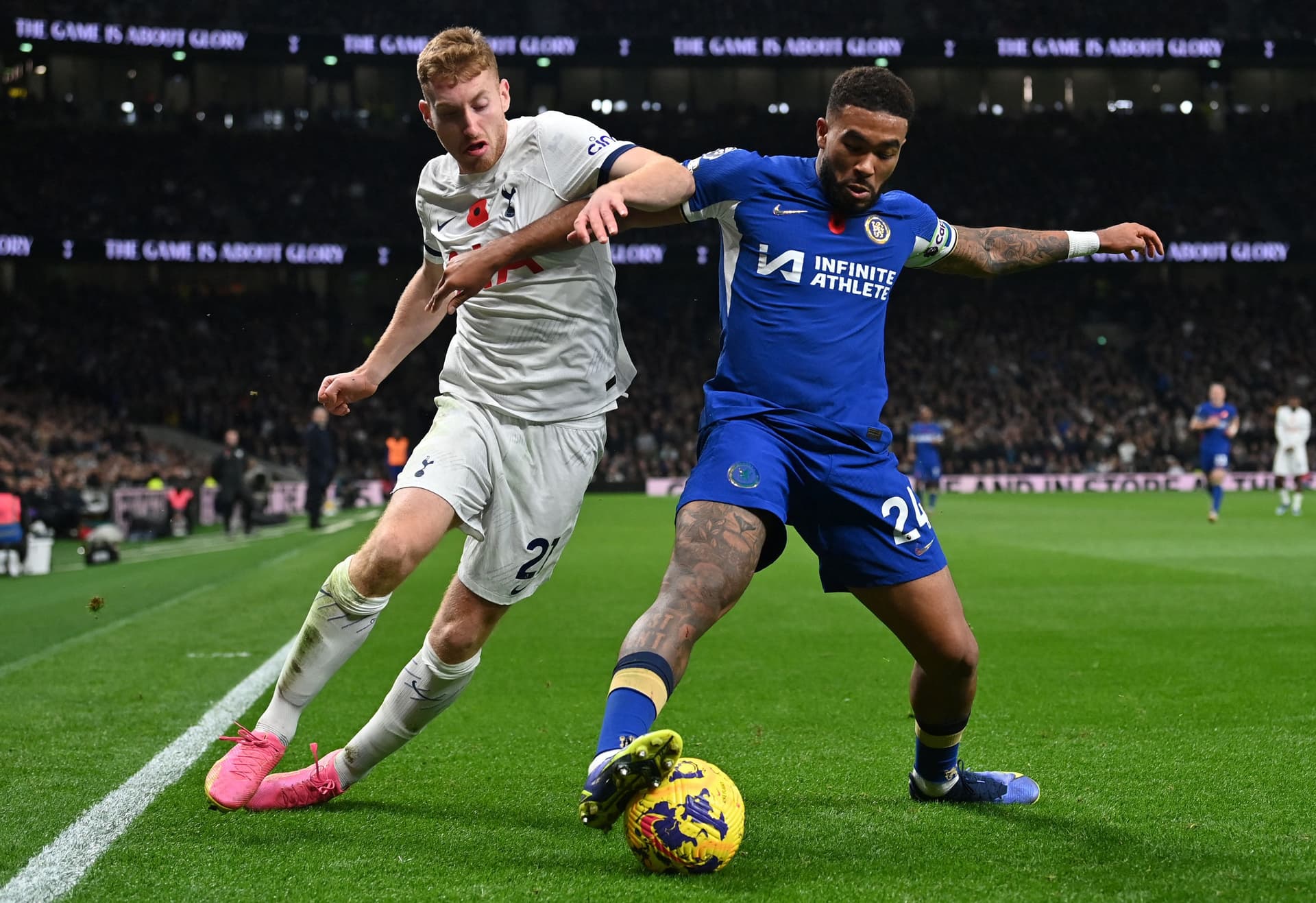 Dejan Kulusevski and Reece James