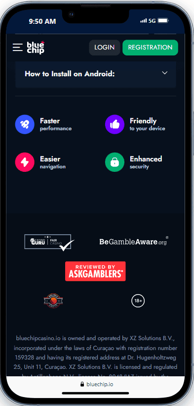 Download Blue Chip Android App